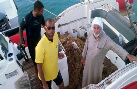 HEPCA Patrolling team and Fishermen remove more than 1km of illegal nets