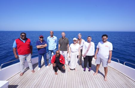 US diplomats visiting HEPCA's activities in the Southern Red Sea 