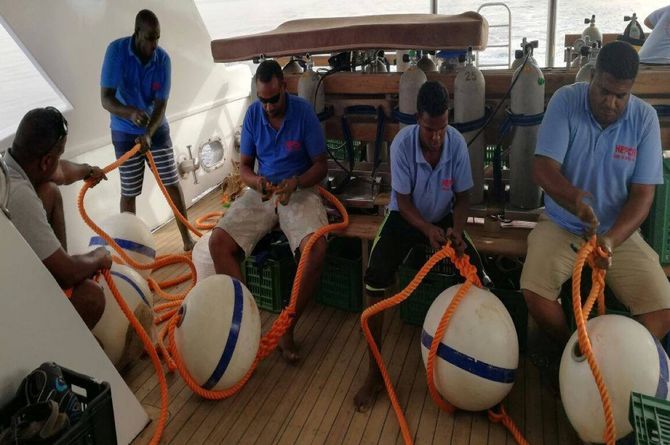 Maintenance of Moorings in Sharm el Sheikh